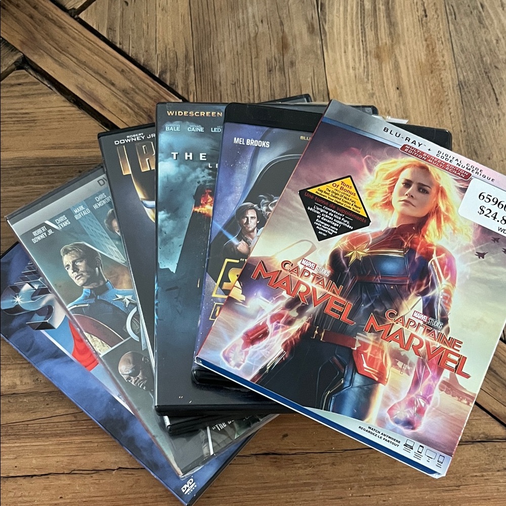 Superhero DVD Bundle